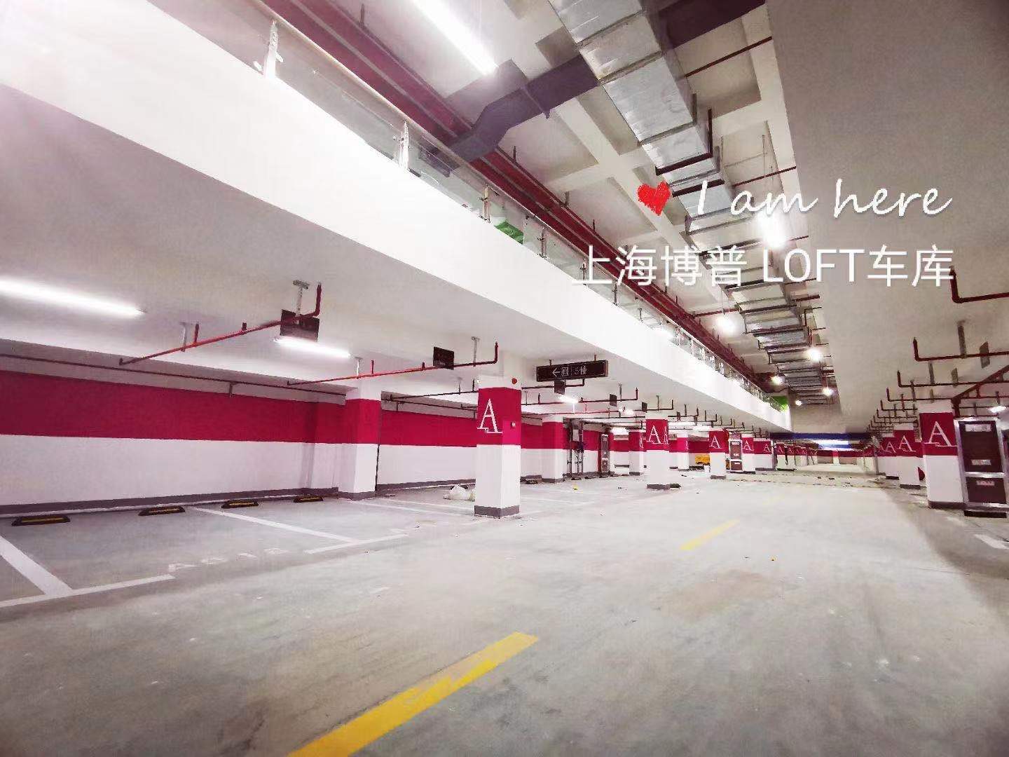乌兰察布已交竣的绿城豪华LOFT专利车库效果惊艳！